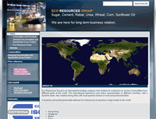 Tablet Screenshot of ecoresources-group.com